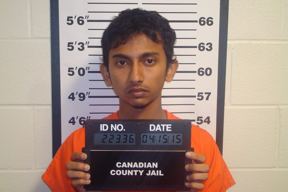 Booking photo of MUHAMMED NAJUMUDEEN, MUHAMMED